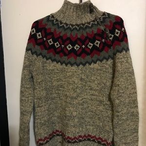 Ralph Lauren Handknit Wool Sweater